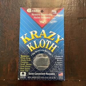 Cadie Krazy Kloth As Seen on TV Large Size Cleaning Polishing Cloth
